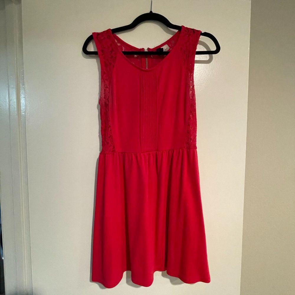Adorable Pink Dress with Lace Back! H&M